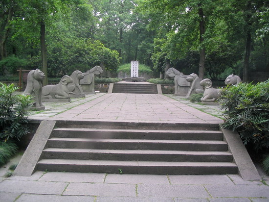 于谦墓及墓前石兽