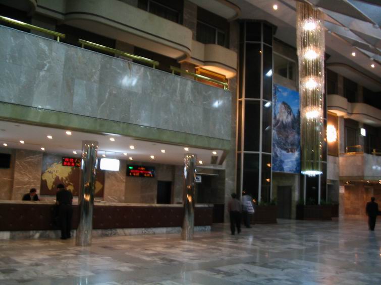 羊角岛饭店大堂