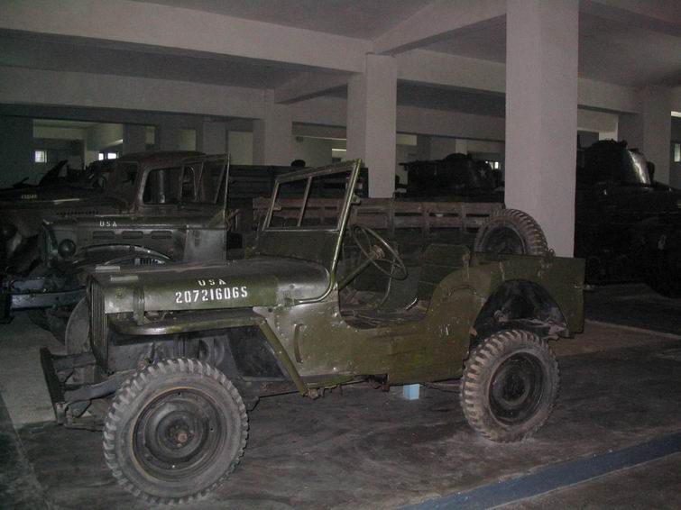 解放战争纪念馆 -  缴获的美军车辆