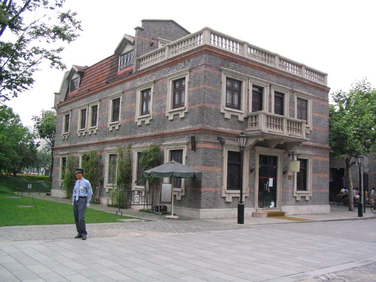 老上海古色古香的小别墅