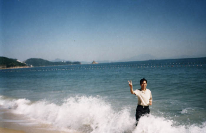 深圳大梅沙 -- 经常去游泳